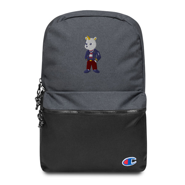 Blanche Embroidered Champion Backpack