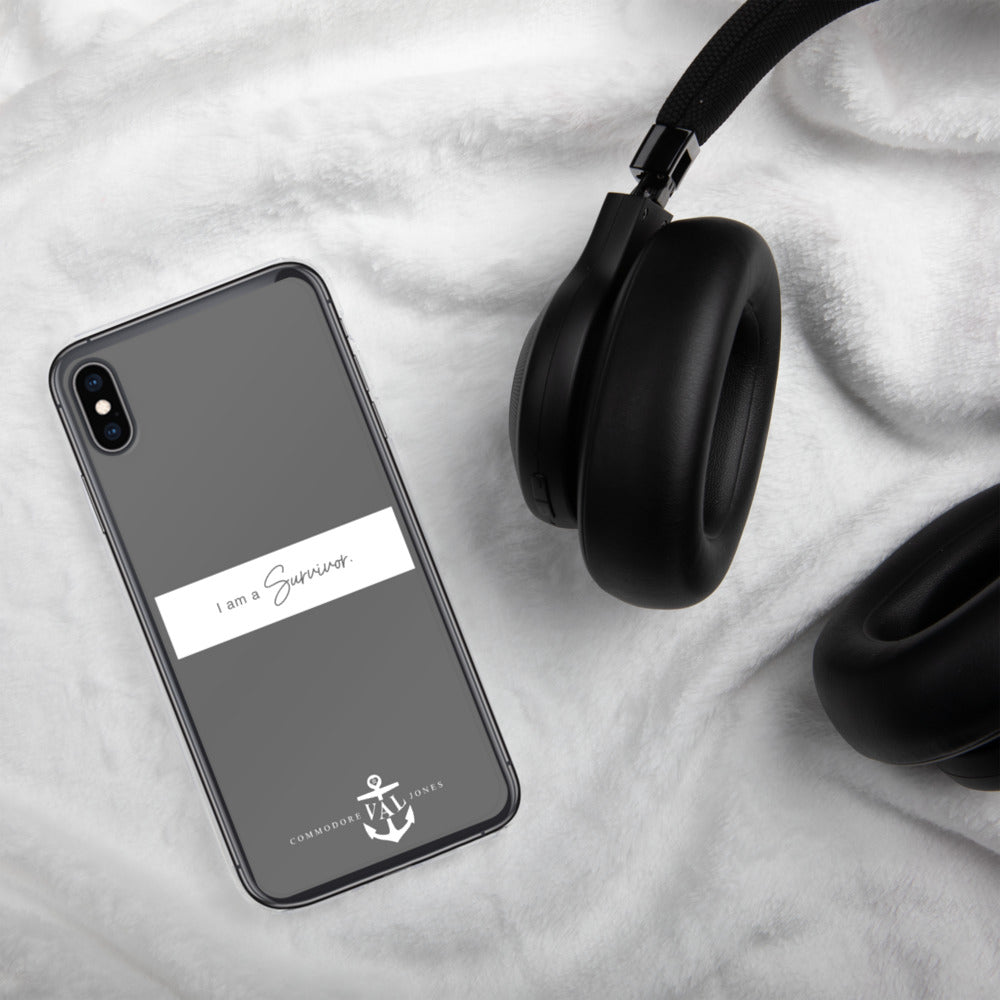 I AM A SURVIVOR iPhone Case