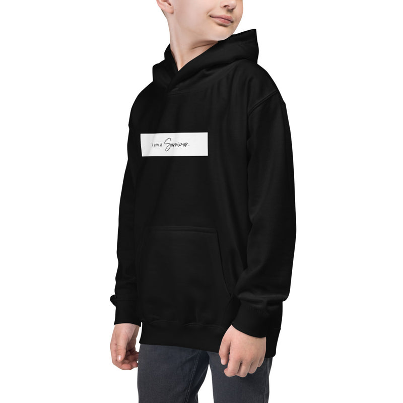 I Am A Survivor Kids Hoodie