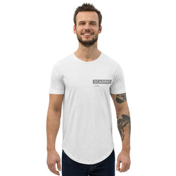 Scarred over Scared Men's Curved Hem T-Shirt