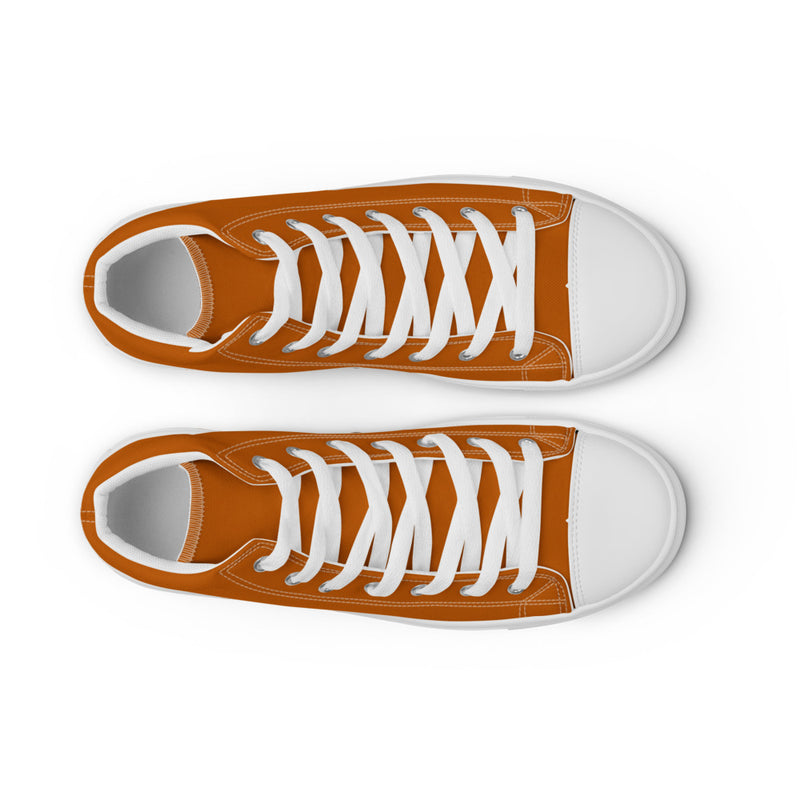 Happiness Men’s high top Burn't Orange