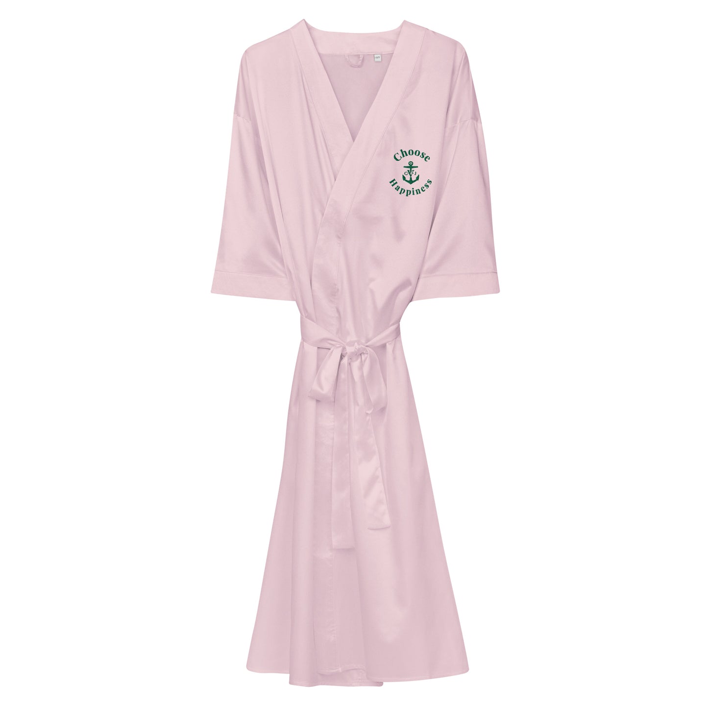 Choose Happiness Satin robe