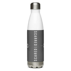 Scarred Over Scared Stainless Steel Water Bottle