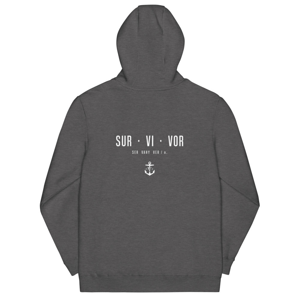 Cozy Survivor Unisex chic hoodie