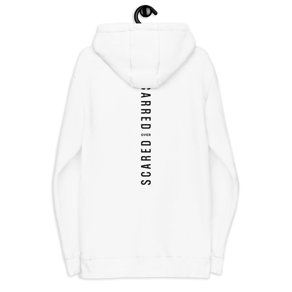 Cozy Unisex SOS White  hoodie