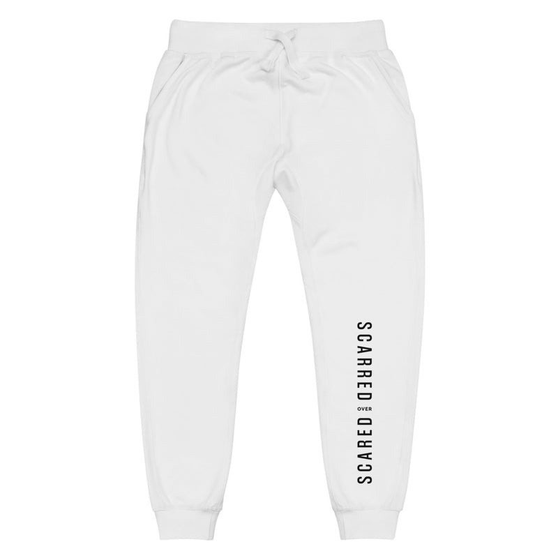 Cozy SOS Unisex White edition sweatpants