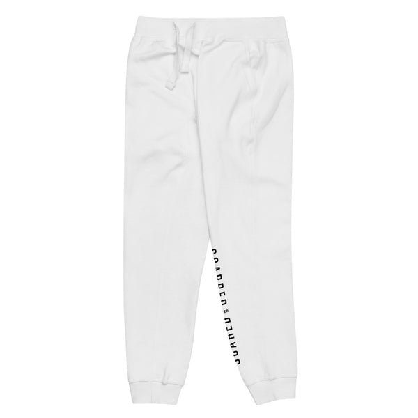 Cozy SOS Unisex White edition sweatpants