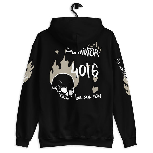 Scarred over Scared Unisex Hoodie