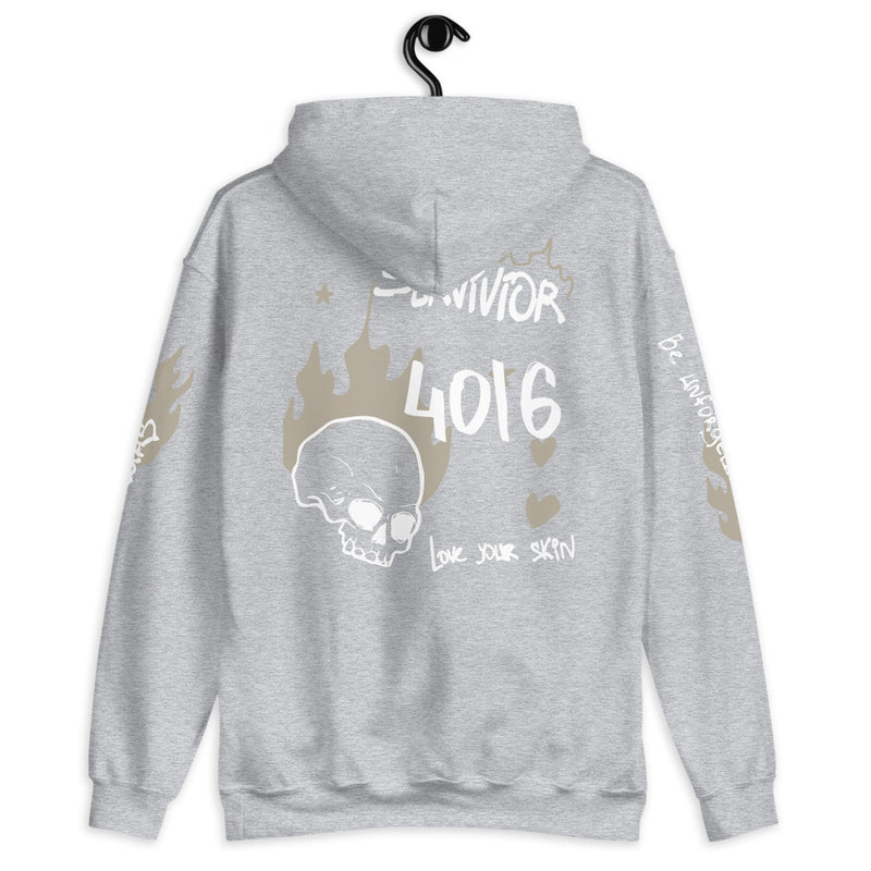 Scarred over Scared Unisex Hoodie