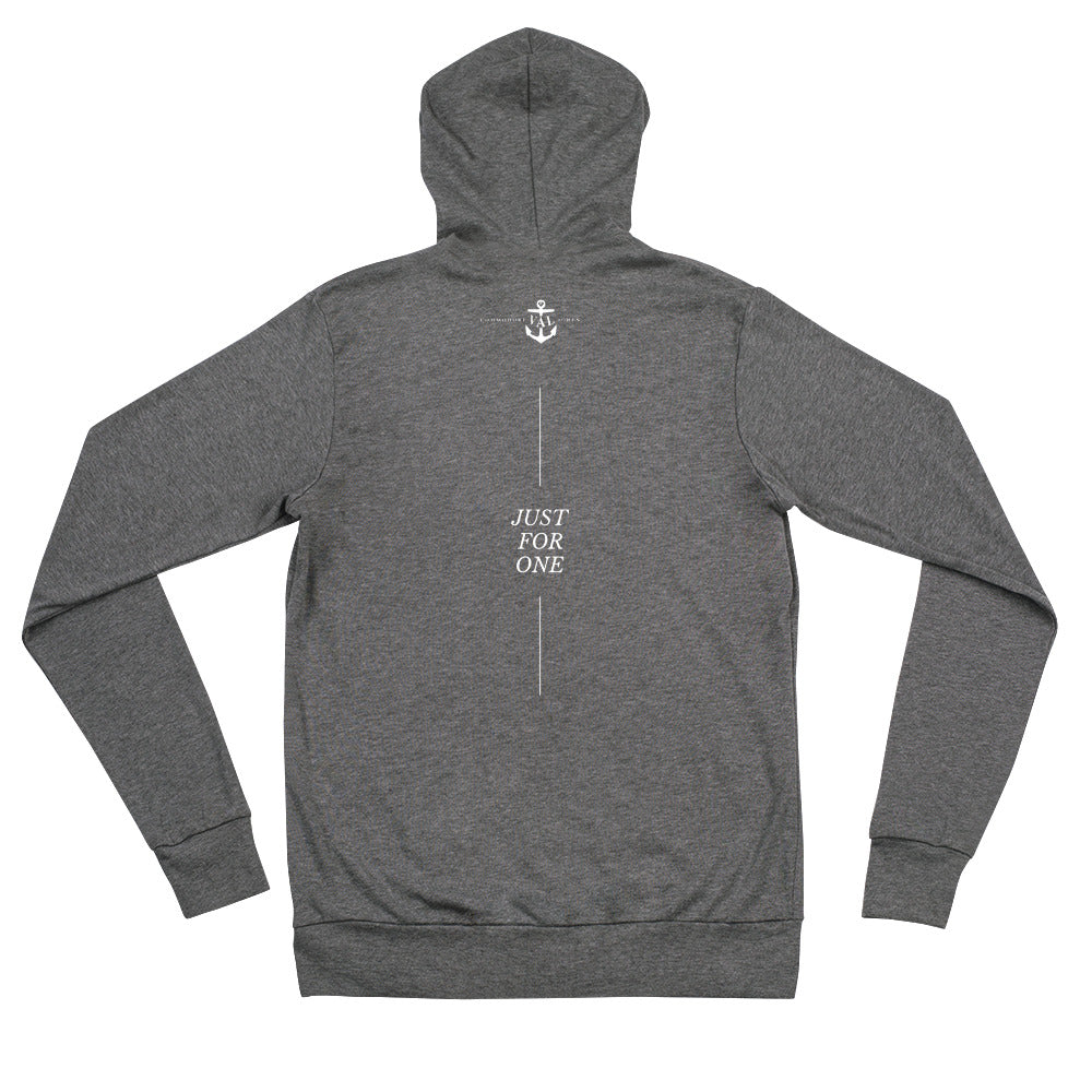 Commodore Val Jones Crew Unisex Zip hoodie