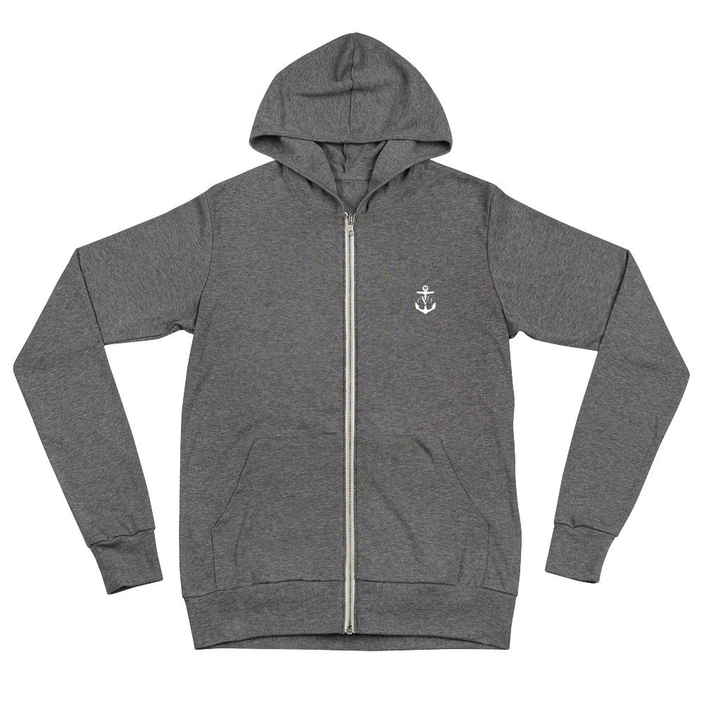 Commodore Val Jones Crew Unisex Zip hoodie