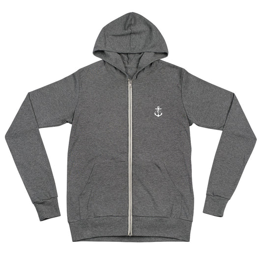 Commodore Val Jones Crew Unisex Zip hoodie