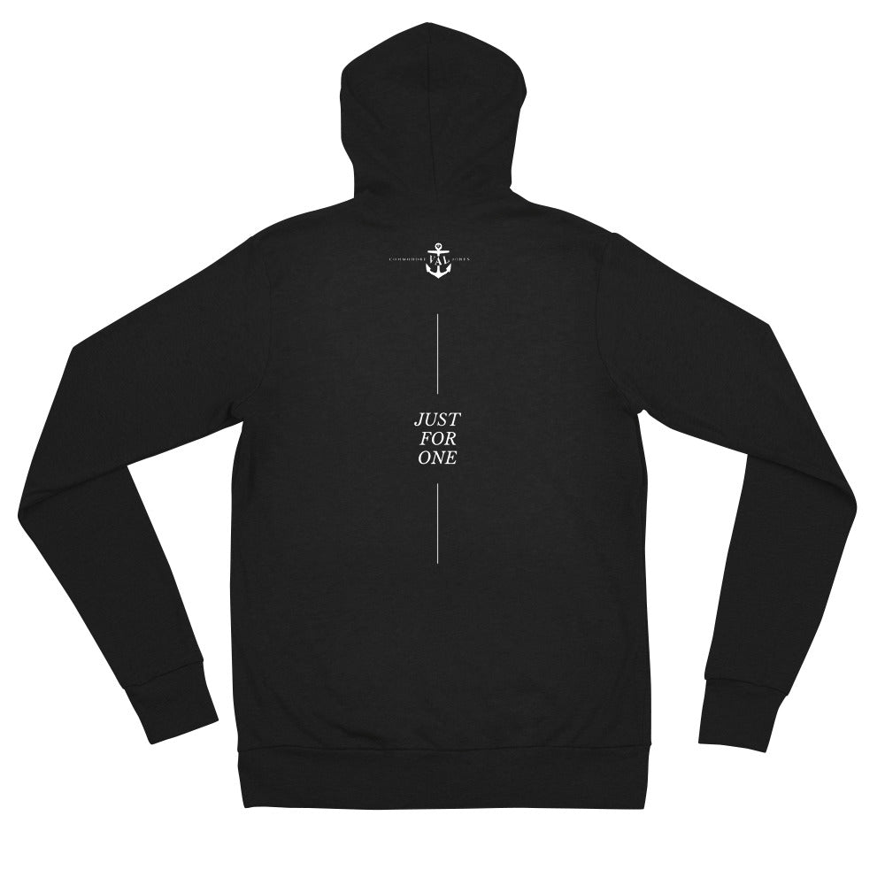Commodore Val Jones Crew Unisex Zip hoodie