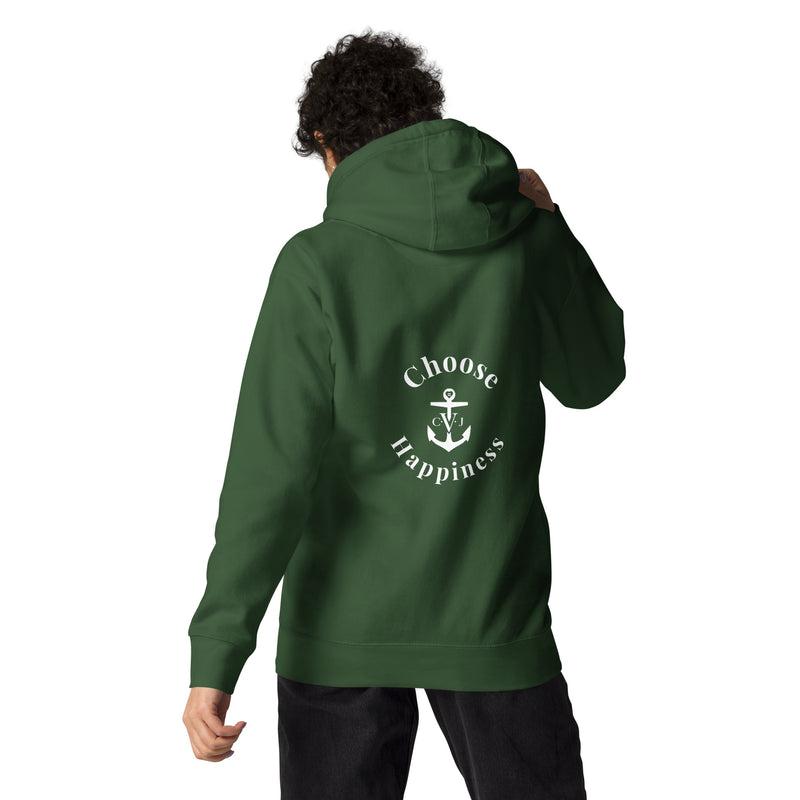 "Good Times & Positive Vibes " Embroidered Unisex Hoodie