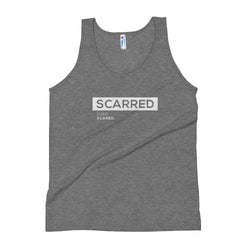 Scarred Over Scared Unisex Tank Top