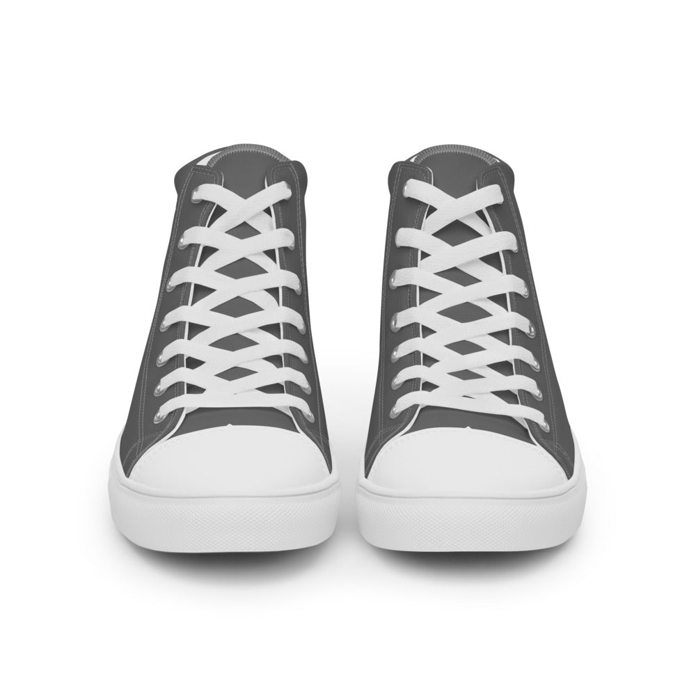 Happiness Women’s high top Grey