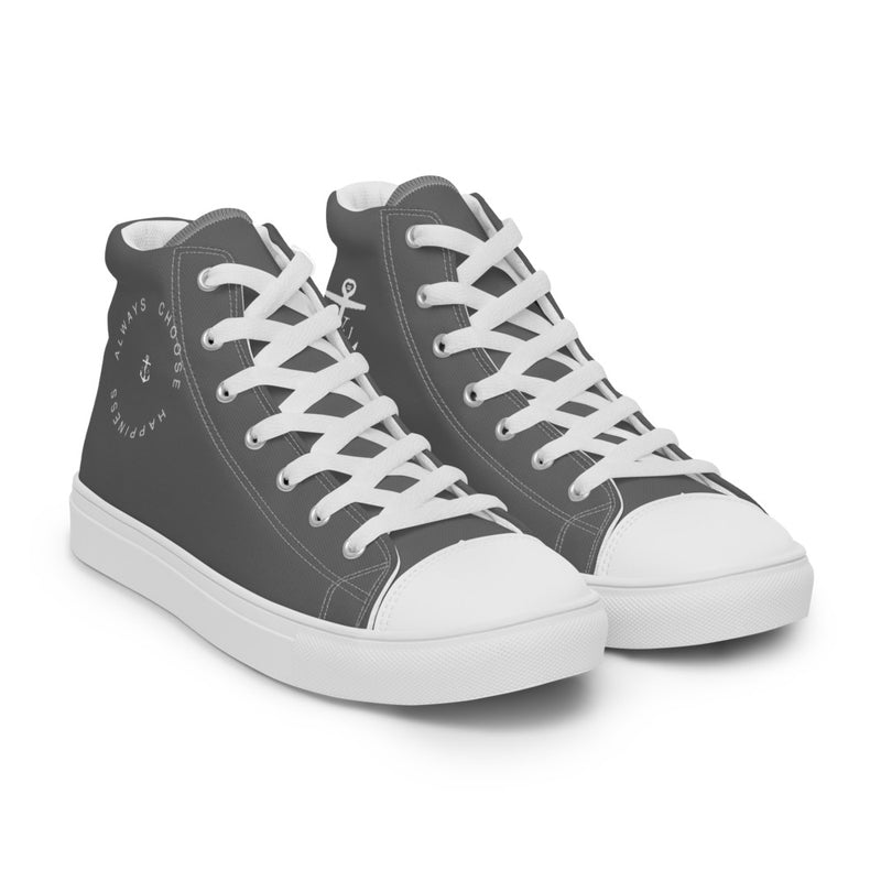 Happiness Women’s high top Grey